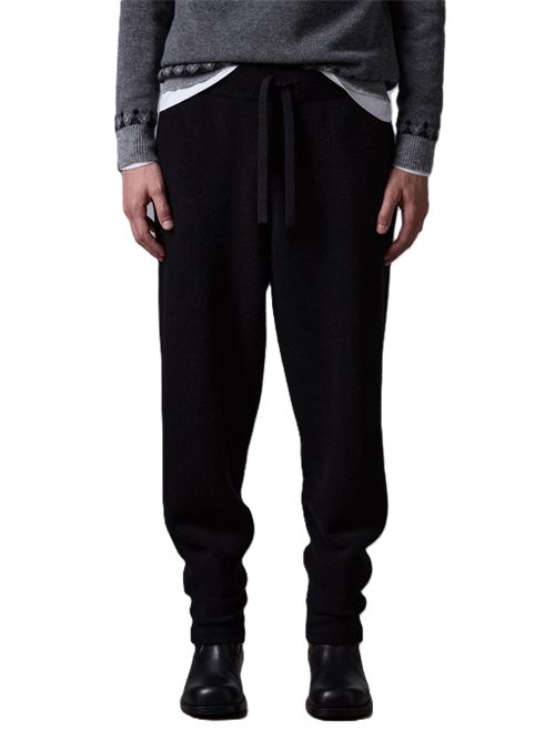 Wool jogging trousers pantalone lana Roberto Collina Roberto Collina | 253M19249M1909 NERO